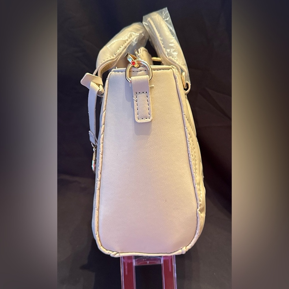 Valentino Orlandi Cream Quilted Mini Tote - Picture 4 of 8
